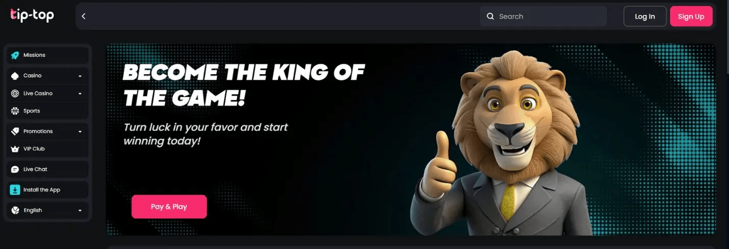 Tiptop Nederland – Uw Premium Online Casino Bestemming 2026 image 1